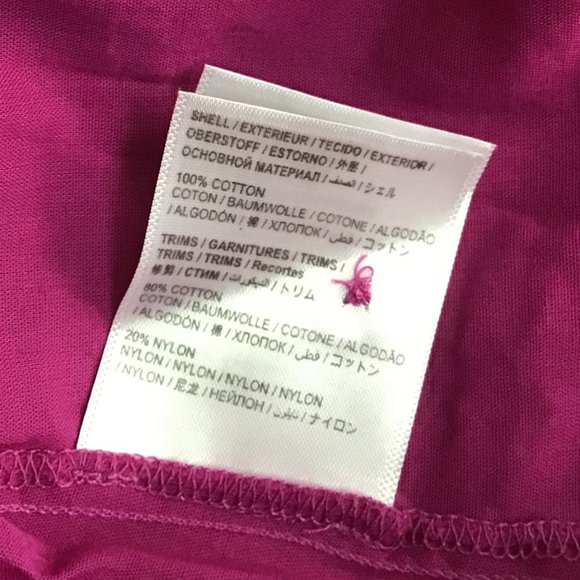 Farm Rio Purple Puff Sleeve Blouse Embroidered Lace Bib - Picture 11 of 13